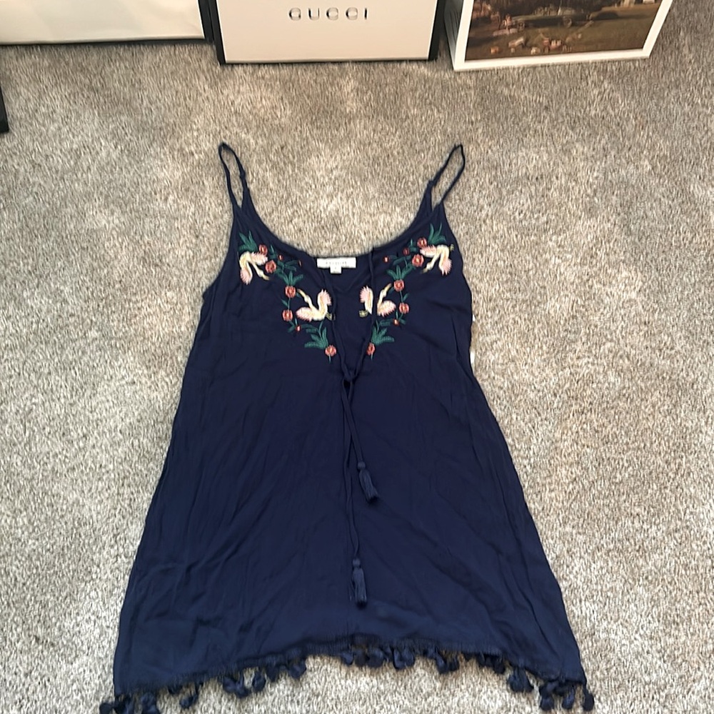 Francesca’s blue summer dress